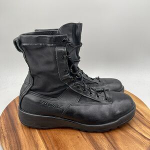 Belleville 700V Boots Mens Size 10 W Black Leather Combat Military Vibram